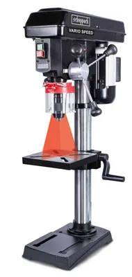 Produktbild von Scheppach Tischbohrmaschine BTD19Vario-BE - 550W | 1,5mm -13 mm Spannfutter | Vario-Speed von 440 bis 2580 min-1 | für Holz, Metall, Kunststoff