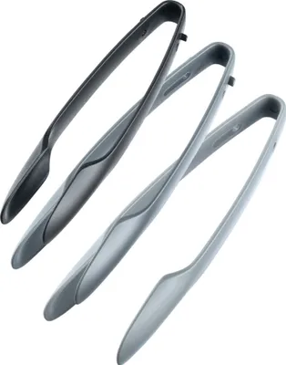 Produktbild von Servierzange Buffetzangen 3-tlg. Set, geeignet für kleine & ölige Lebensmittel