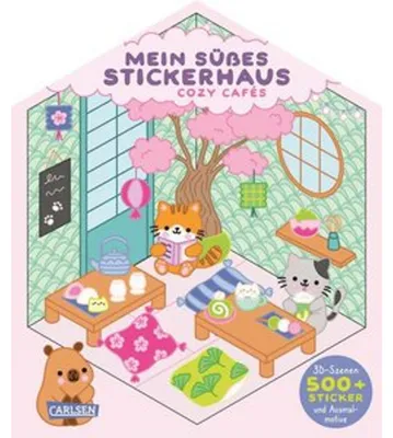 Zdjęcie produktu dla Mein süßes Stickerhaus: Cozy Cafés