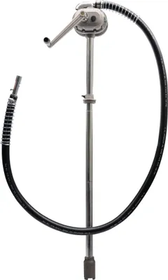 Image de Pompe manuelle pour carburants et huiles, tuyau de 2,4 m et filtre en laiton