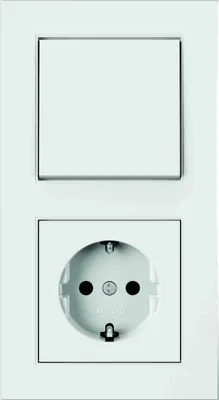 Produktbild von Kopp 503600006, Wippschalter, Thermoplast, Grau, IP20, 250 V, 10 A