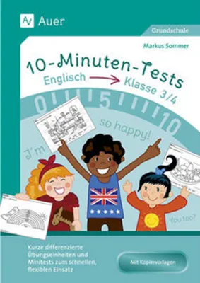 Image de 10-Minuten-Tests Englisch - Klasse 3/4
