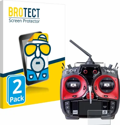 Produktbild von 2x BROTECT Schutzfolie für Graupner MZ-24 Displayschutz Displayschutzfolie Folie Matt Entspiegelungsfolie