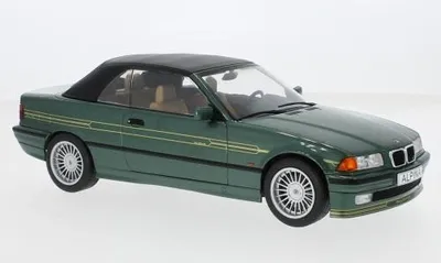 Produktbild von MCG MCG18321 - 1:18 BMW Alpina B3 3.2 Cabriolet, grün, 1995 - Neu