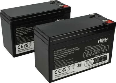 Produktbild von vhbw 2x Akku für USV & andere Geräte in verschiedenen Anwendungsbereichen (7200 mAh, 12 V, AGM)