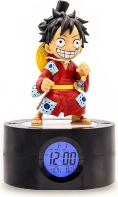Image de Zegar alarmowy Ruffy 18 cm z podświetlanym wyświetlaczem LCD