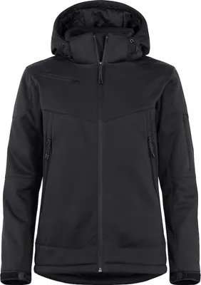 Produktbild von Damen Softshell Jacke Grayland mit abnehmbarer Kapuze und wasserdichten Reißverschlüssen