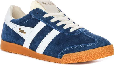Immagine prodotto di Scarpe da ginnastica Gola Elan Suede Donna Blu Marino/Bianco