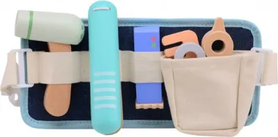 Image de Outils de coiffure en bois avec ceinture 24m+