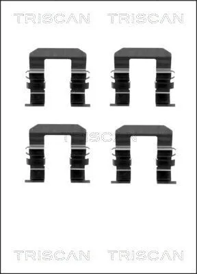 Produktbild von TRISCAN 8105 101644 Zubehörsatz Scheibenbremsbelag Hinten für OPEL ANTARA für HYUNDAI TERRACAN (HP) für CHEVROLET CAPTIVA (C100, C140) für VAUXHALL
