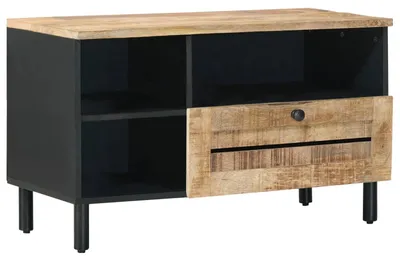 Immagine prodotto di Armadio portaoggetti vidaXL marrone 80 x 33,5 x 46 cm in legno massello di mango