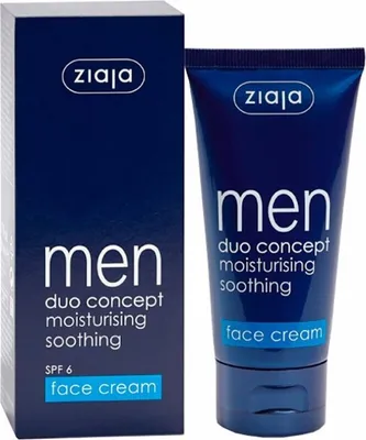 Produktbild von ziaja Men Gesichtscreme mit LSF 6, 50 ml