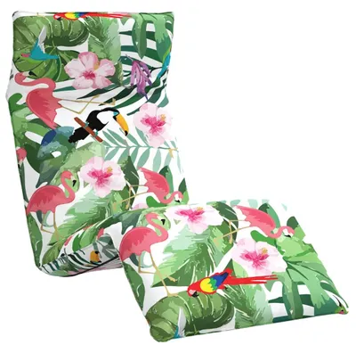 Produktbild von vidaXL Sonnenliege Klappbar Mehrfarbig 175x54x8,5 cm Oxford-Gewebe