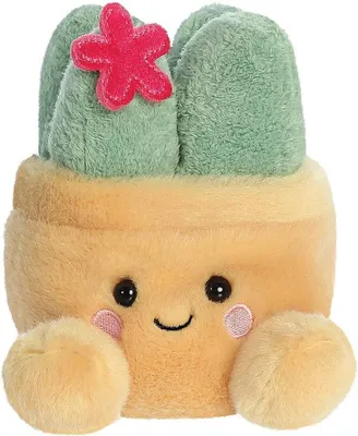 Produktbild von AURORA, 26721 Palm Pals Seyla Sukkulente, 13 cm, Plüschtier, goldbraun & grün