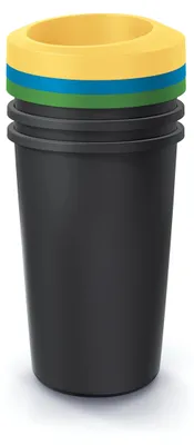 Obrázok produktu pre Odpadkový koš COMPACTA R DROP SET, 3x45l