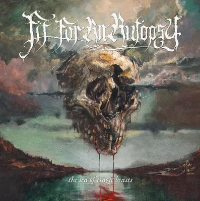 Produktbild von Fit For An Autopsy - The Sea of Tragic Beasts (White Green Splatter Coloured) (LP)