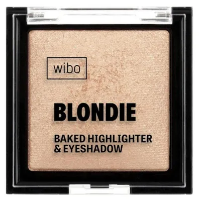 Produktbild von Wibo Blondie Baked Highlighter & Eyeshadow Wypiekany rozświetlacz do twarzy i oczu 3, 4 g