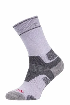 Produktbild von Bridgedale Hike Midweight Merino Performance Boot Women-Silber-Grau Trekking Socken