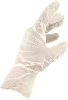 Image de Original 100 pièces Gants en nitrile à usage unique taille L blanc