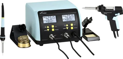 Produktbild von Lötcenter McPower "Digital 940", 60W-Lötkolben, 90W-Löt- & Entlötpistole