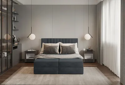 Obrázok produktu pre Americká posteľ 160x200 TORINA 2 - šedá