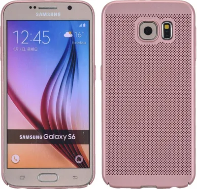 Produktbild von Handy Hülle für Samsung Galaxy S6 Schutzhülle Case Tasche Cover Etui Pink