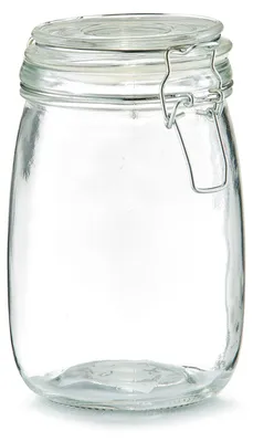 Image de Zeller Bocal à provisions avec fermeture à étrier, 1000 ml - Ø11x17 ; 19992