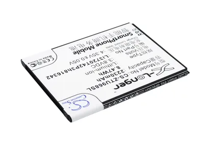 Immagine prodotto di TECHTEK Batteria compatibile con [ZTE] N968, Q508, Q508U, Q508U Dual SIM, Q701C sostituisce Li3720T42P3h816342, per Li3823T43P3h816342