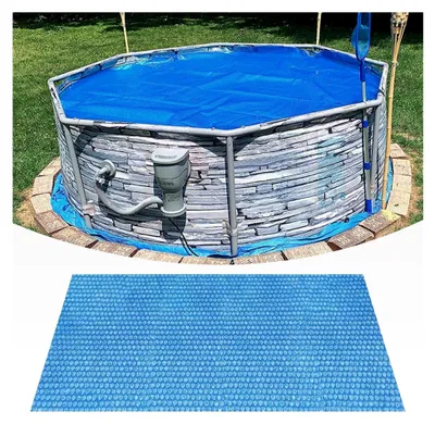 Produktbild von Solarmatte für Poolabdeckung | Faltbare Isolierdecke zur Erwärmung von Wasser im Außenpool