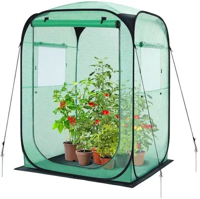 Produktbild von Famanu Pop-up Gewächshaus winterbeständig - 122 x 122 x 162 cm