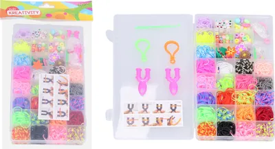 Immagine prodotto di Elastici magici + perline mix grande 950 pz