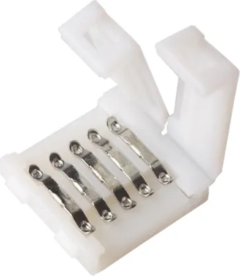 Obrázek produktu pro Spojka pro LED pásky RGBW 12 mm, bez nutnosti pájení, typu "Click", bez kabelu