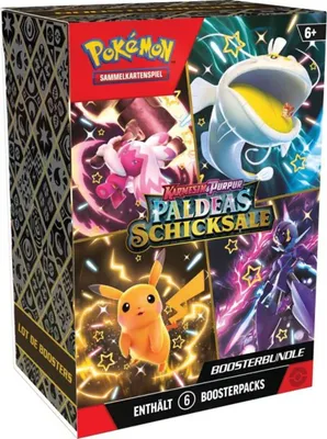 Produktbild von Pokemon Paldeas Schicksale - Boosterbundle - Deutsch