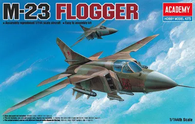 Immagine prodotto di Modello di kit aereo 12614 - M-23 FLOGGER (1:144)