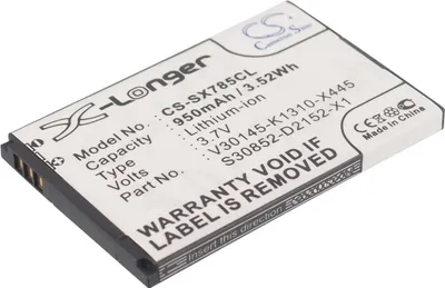Produktbild von Akku für Siemens Gigaset, Siemens Openstage, Siemens SL, 950mAh, Li-ion