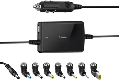 Produktbild von Universal-Kfz-Notebook-Netzteil "Slim & Light", 15-19V/70W (00200008)