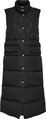 Produktbild von ONLY Lange Puffer Weste Wattierte Stepp Jacke ohne Ärmel und Kapuze ONLSTACY Größe: S