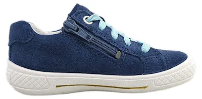 Imagen del producto de Superfit Tensy: Zapatos para niña, tipo botín, con cordones, color azul, para uso diario