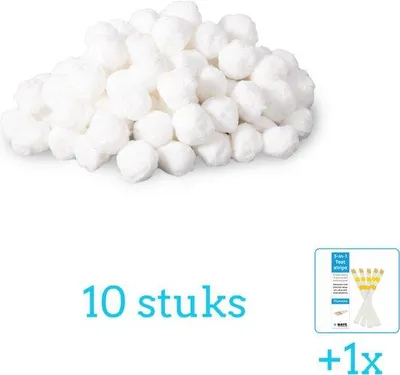 Zdjęcie produktu dla Kulki filtracyjne do pomp z filtrem piaskowym – 10 sztuk – w zestawie z paskami testowymi – 29045 – 26642GS – 26644GS – 26646GS – 26648GS – 26652GS