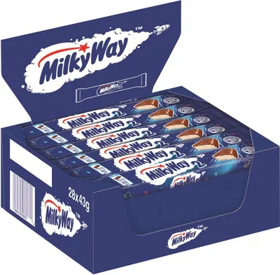 Produktbild von MILKY WAY Doppelriegel 28x43g (STO)