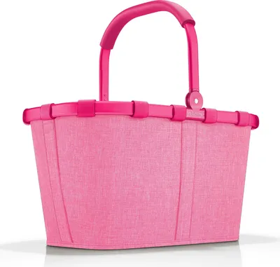 Produktbild von reisenthel carrybag, Einkaufskorb, Polyestergewebe, Frame Twist Pink, 22 L, BK3093