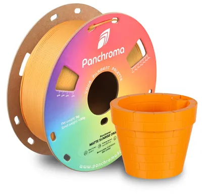 Zdjęcie produktu dla Filament PLA, matowy, pomarańczowy "Sunrise", 1,75 mm, 1 kg