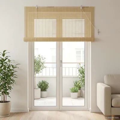 Obrázok produktu pre Maison Exclusive – Rollda (rolety) Natur, 160 x 220 cm, bambus