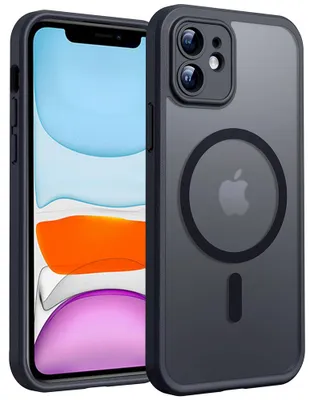 Obrázek produktu pro Techsuit – pouzdro PureFrost MagSafe pro iPhone 11 – matná černá