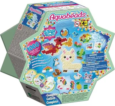 Image de EPOCH Traumwiesen Aquabeads 31601 Set de démarrage perles étoile 1000 Aquabeads 31601