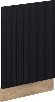 Produktbild von Frontblende Vicco Fame-Line Schwarz gestreift 45 cm ohne Arbeitsplatte, Model 49956
