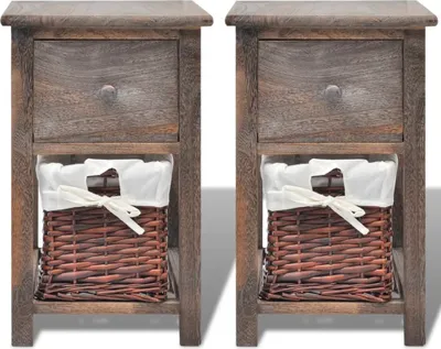 Immagine prodotto di Comodini 2 pezzi. Legno marrone