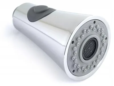 Produktbild von Hochwertige Ausziehbrause für Küchenarmatur, Chrom