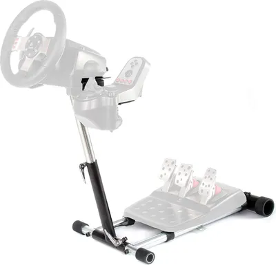 Produktbild von Wheel Stand Pro – V2 Deluxe Schwarz – Kompatibel mit Logitech G25/G27/G29/G920