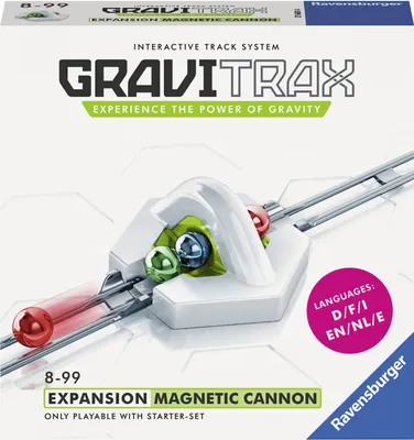 Zdjęcie produktu dla Ravensburger GraviTrax Magnetic Cannon, Zabawka do gry w kulki, 8 lat(a)